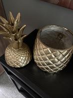 Gouden beeld Ananas 39cm hoog, Verzamelen, Ophalen