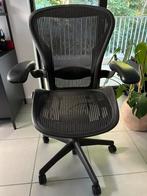 Herman miller aeron maat B, Ophalen, Gebruikt, Grijs, Bureaustoel