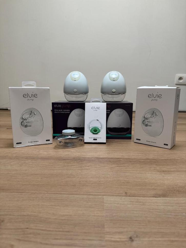 Elvie handsfree dubbele borstkolf, Kinderen en Baby's, Babyvoeding en Toebehoren, Zo goed als nieuw, Borstkolf, Ophalen