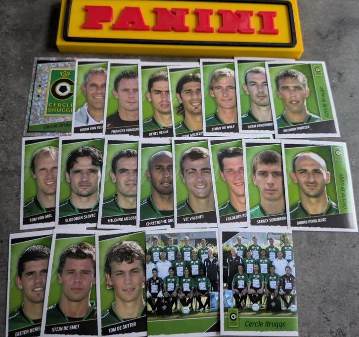 Panini football 2007 CERCLE BRUGGE 21 voetbal stickers, Hobby en Vrije tijd, Stickers en Plaatjes, Nieuw, Verzenden