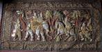 Hanging Superbe tenture Birmanie Thaïlande 1900 Gilgamesh, Antiquités & Art, Enlèvement ou Envoi