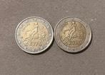 2 x 2 euro met s in de ster Griekenland, Postzegels en Munten, Munten | Europa | Euromunten, 2 euro, Ophalen of Verzenden, Griekenland