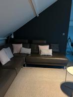 Hoeksalon Rolf Benz grijs taupe in perfecte staat, Ophalen, Zo goed als nieuw, Leer