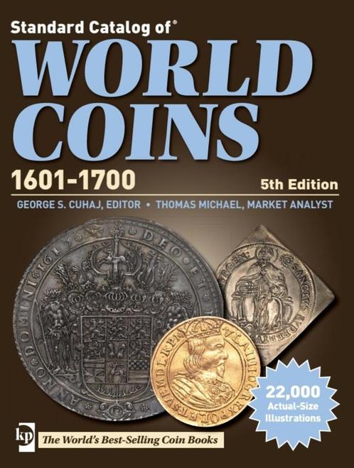 Wereldcatalogus munten 1601-1700 Versie 5e editie, Timbres & Monnaies, Monnaies & Billets de banque | Accessoires, Livre ou Ouvrage de référence
