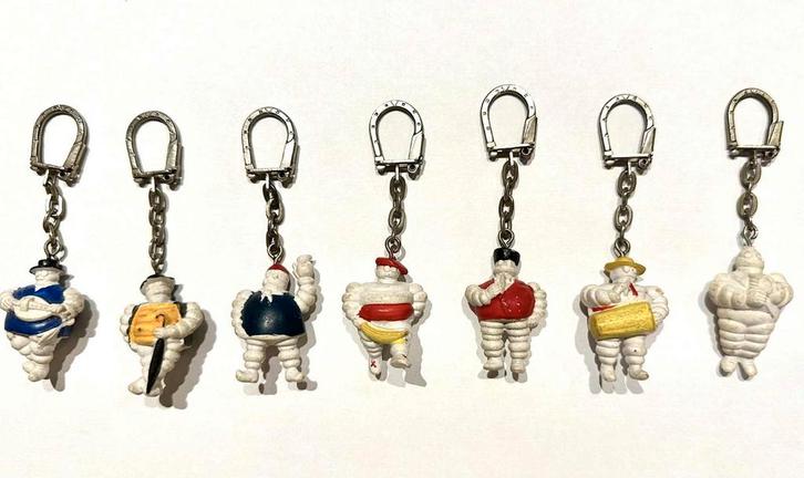 Michelin sleutelhanger jaar 60-70, Verzamelen, Sleutelhangers, Gebruikt, Merk, Ophalen of Verzenden