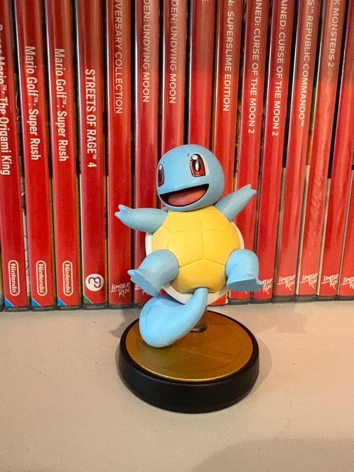 Amiibo Squirtle N.77 (Super Smash Bros), Games en Spelcomputers, Games | Nintendo Switch, Zo goed als nieuw, Ophalen of Verzenden