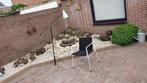 Vintage Draadstoel, Huis en Inrichting, Ophalen, Gebruikt, Wit, Vintage