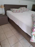 Boxspring 1.8m X 2.0m, Huis en Inrichting, Slaapkamer | Bedden, Ophalen, Overige materialen, Gebruikt, Bruin