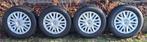 Lot de 4 roues avec enjoliveurs VW 16’’, Pneus et Jantes, 16 pouces, Véhicule de tourisme, Pneus été