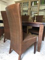 Lloyd Loom eetkamerstoelen in zeer goede staat, Ophalen, Zo goed als nieuw, Vijf, Zes of meer stoelen