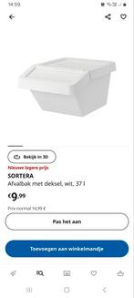 Ikea Sortera bakken 6 stuks, Doe-het-zelf en Bouw, Kratten en Dozen, Gebruikt, Ophalen