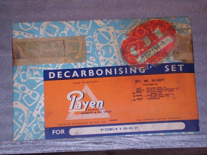 Une pochette de joint complete pour moteur WISCONSIN 4, Autos : Pièces & Accessoires, Autres pièces automobiles, Pièces Oldtimer ou Ancêtre