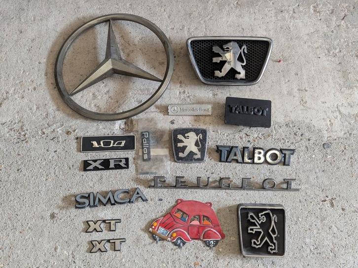 Verschillende auto emblemen, Verzamelen, Automerken, Motoren en Formule 1, Gebruikt, Ophalen of Verzenden