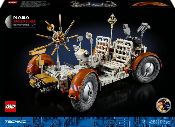 LEGO Technic 42182 – NASA Apollo Lunar Rover (LRV), Kinderen en Baby's, Speelgoed | Duplo en Lego, Nieuw, Lego, Complete set, Ophalen of Verzenden