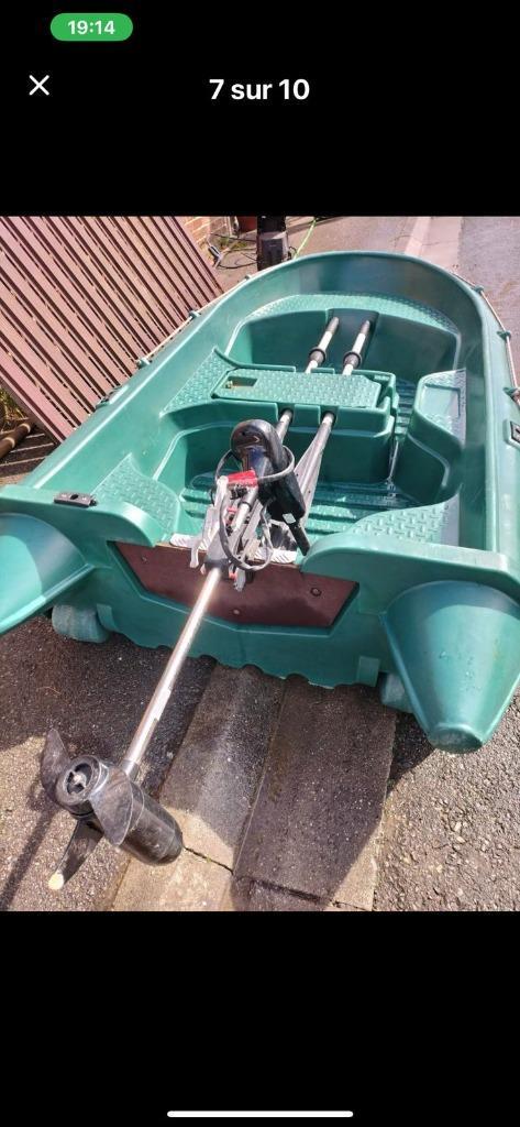 NEPTEA 250 vissersboot, Watersport en Boten, Vis- en Consoleboten, Zo goed als nieuw, Tot 10 pk, Minder dan 3 meter, Elektrisch