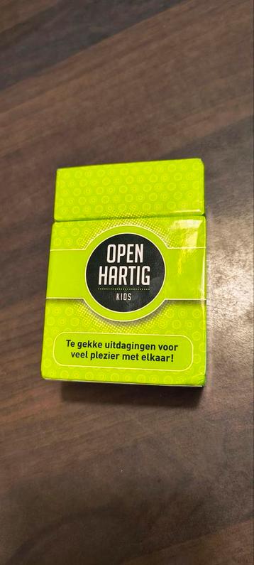 Openhartig: partygame  beschikbaar voor biedingen