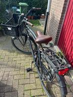 mooie heren fiets met mandje, Ophalen
