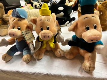 De drie little pigs van Disney beschikbaar voor biedingen