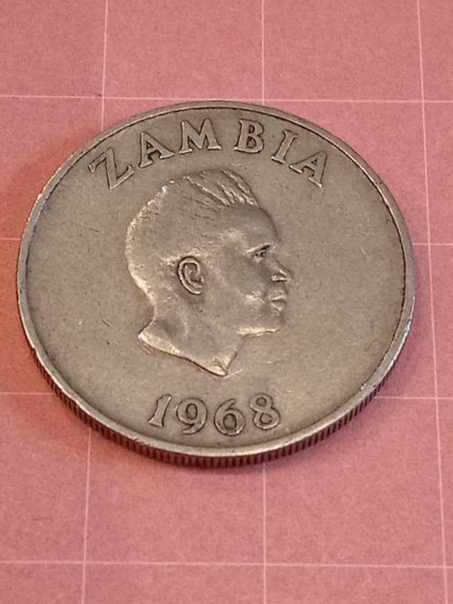 ZAMBIE 10 Ngwee 1968, Timbres & Monnaies, Monnaies | Afrique, Monnaie en vrac, Zambie, Enlèvement ou Envoi