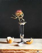 Kunsthandel Gennep - "Zilveren Vaasje Met Distel", Enlèvement ou Envoi