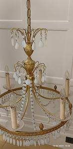 Luster blauw opaline, Ophalen