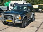 Nissan Patrol Y60 origineel. Nieuwe APK, Auto's, Nissan, Euro 2, Stof, 4 cilinders, Zwart