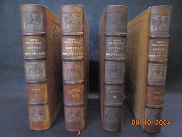 Contes et nouvelles de la reine de Navarre (4 delen). beschikbaar voor biedingen