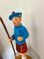 Tintin en kilt 90cm. peint à la main, Enlèvement ou Envoi