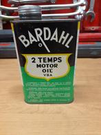 oude Bardahl 2-takt motorfiets 2t lege oliekan, Verzamelen, Verzenden, Gebruikt, Overige typen
