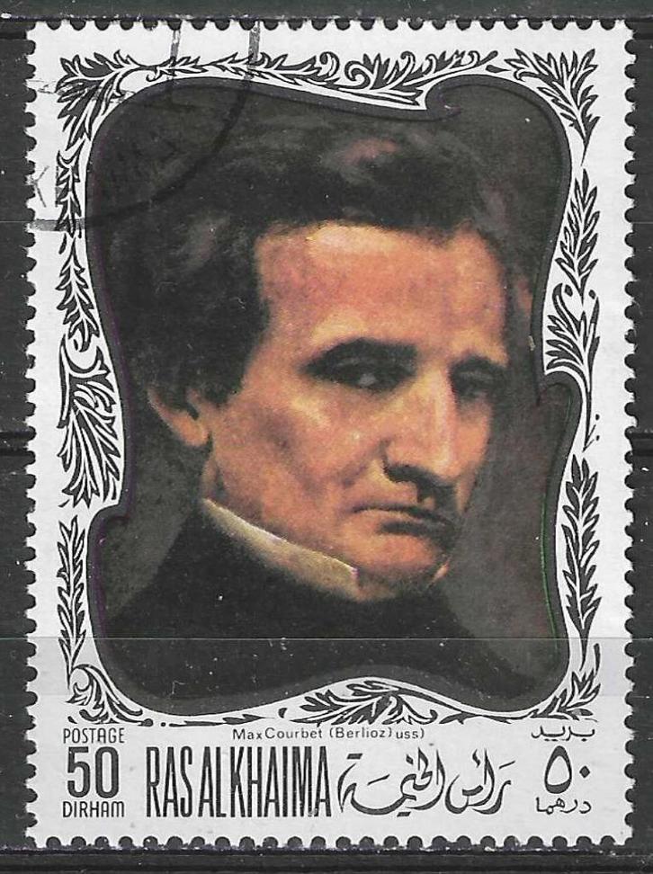 Ras Al Khaima 1969 - Stampworld 293 - Berlioz - 50 D. (ST), Postzegels en Munten, Postzegels | Azië, Verzenden