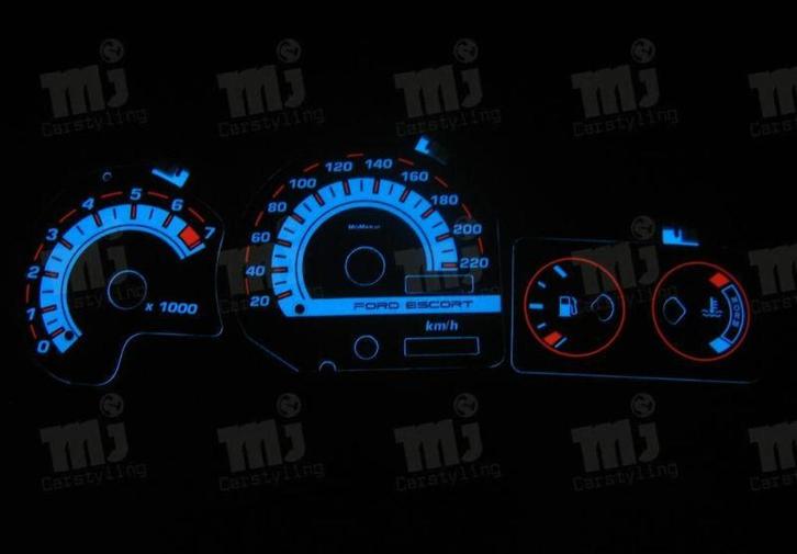 Ford Escort MK5/ MK6 - Indiglo Tellerplaten, Autos : Divers, Tuning & Styling, Enlèvement ou Envoi