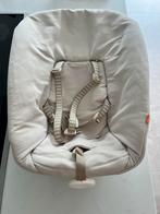 Stokke tripp trapp newborn set beige + speelgoedhengel, Kinderen en Baby's, Kinderstoelen, Ophalen, Zo goed als nieuw