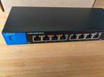 Linksys LGS310C Managed switch 8x lan + 2x sfp, Enlèvement ou Envoi, Comme neuf