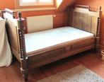 antiek bed - twijfelaar - eik., Ophalen
