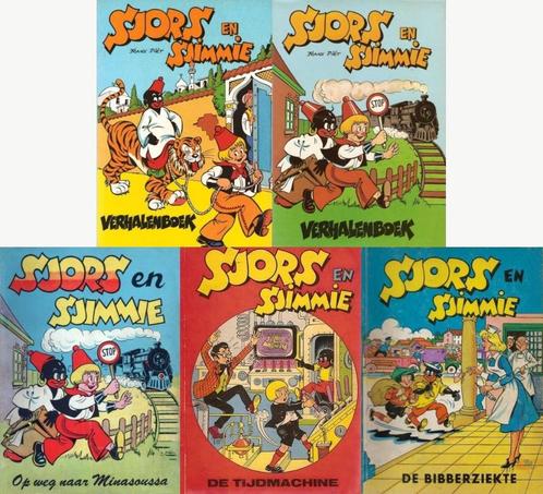 5 Sjors & Sjimmie stripboeken, Boeken, Stripverhalen, Gelezen, Ophalen