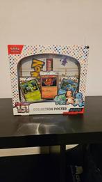 Pokémon coffret poster 151, Hobby en Vrije tijd, Ophalen of Verzenden, Zo goed als nieuw
