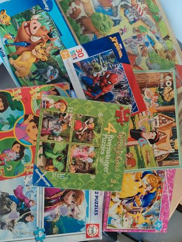 8 puzzels tot 60 stuks