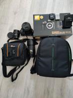 Nikon D3400 + 3 lenzen + accessoires, Ophalen of Verzenden, Zo goed als nieuw, Nikon