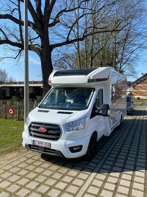 Camper Ford Challenger 380 - incl BTW 21% - 220Volt, Caravans en Kamperen, Mobilhomes, Particulier, Half-integraal, tot en met 6
