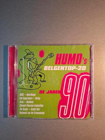 Cd. Humo's Belgentop. De jaren 90. beschikbaar voor biedingen