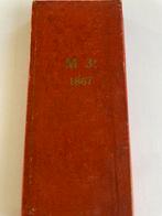 Lot 18: Medaille Garde Civique 1867, Verzamelen, Ophalen of Verzenden