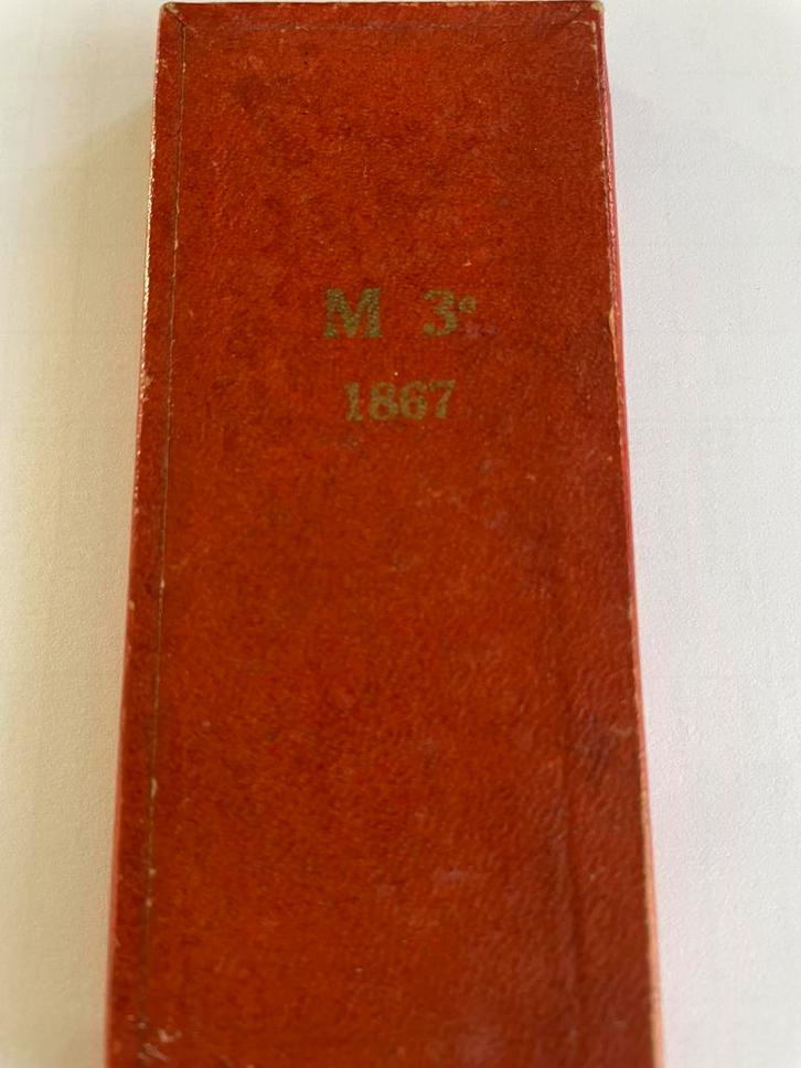 Lot 18: Medaille Garde Civique 1867, Verzamelen, Militaria | Algemeen, Ophalen of Verzenden