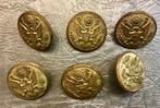 Lot de boutons us ww2, Enlèvement ou Envoi, Armée de terre