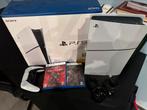 Ps5 slim disc edition, Games en Spelcomputers, Spelcomputers | Sony PlayStation 5, Ophalen, Zo goed als nieuw