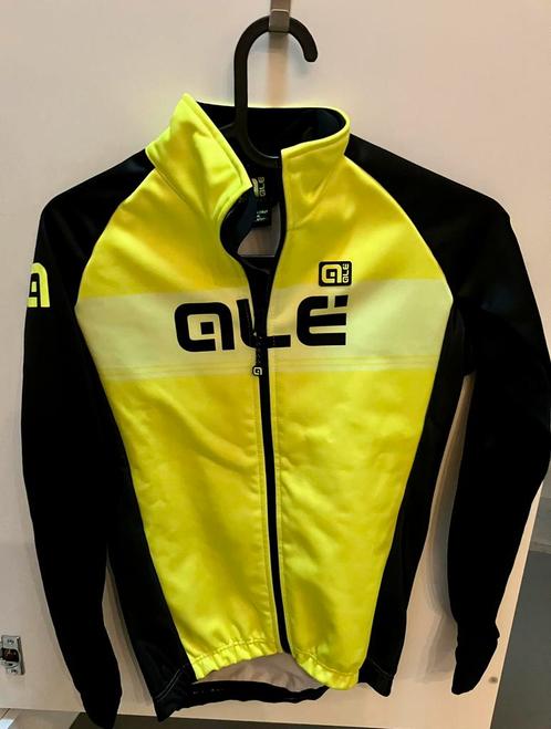 Veste de vélo LAé LOGO jaune fluo, Sports & Fitness, Cyclisme, Comme neuf, Vêtements, Enlèvement ou Envoi
