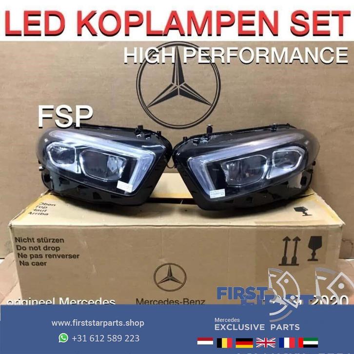 W177 A Klasse HIGH PERFORMANCE koplamp SET LINKS RECHTS 2018, Auto-onderdelen, Verlichting, Mercedes-Benz, Gebruikt, Ophalen of Verzenden