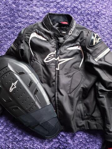 Blouson Alpinestars TGP Pro avec dorsal racing et doublure disponible aux enchères