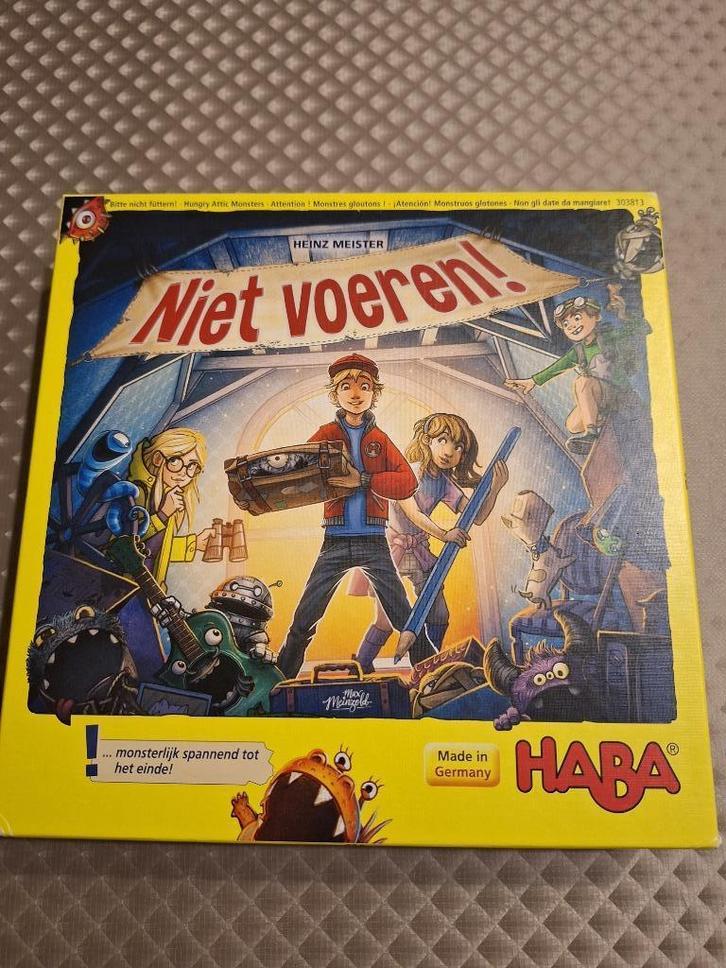 Gezelschapsspel: Niet voeren van HABA, Hobby en Vrije tijd, Gezelschapsspellen | Bordspellen, Zo goed als nieuw, Een of twee spelers