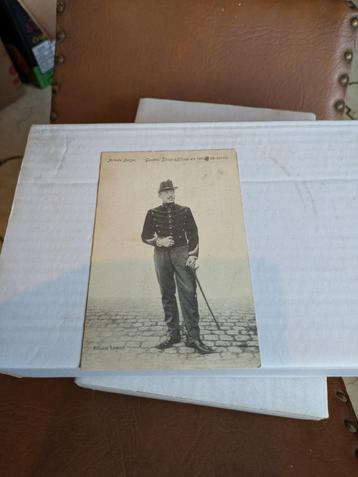 Armée belge. -  Guides sous officier en tenue de soetie, Collections, Enlèvement ou Envoi, Armée de terre, Photo ou Poster