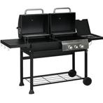 Gas en houtskool BBQ in 1 161 x 53 x 101 cm, Verzenden, Nieuw
